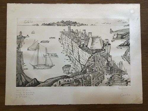 Estampe gravure burin sur - gravure,