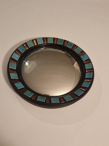 Miroir rond céramique - miroir,