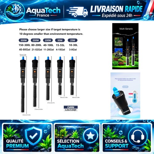 Chauffage aquarium submersible - aquarium,
