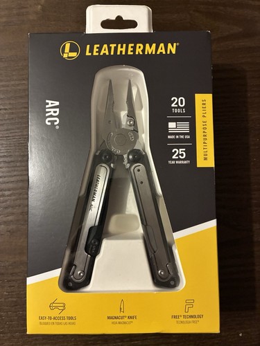 Leatherman arc black silver - leatherman, &