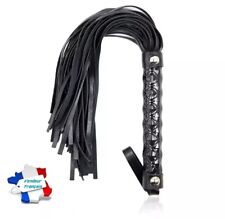 FOUET simili cuir 40 cms -