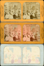 Stereo, chat scene in a living room, a man playing double bass wine