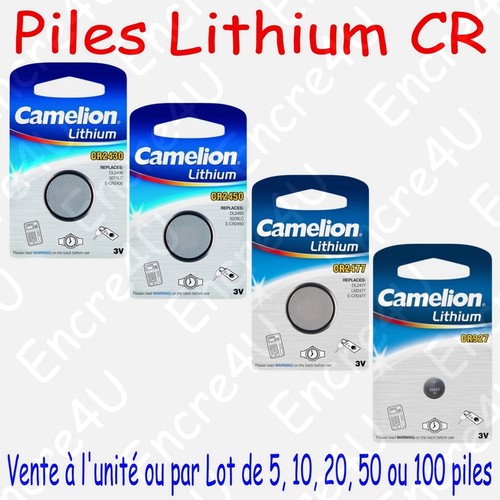 Pile bouton lithium cr2430 - pile,