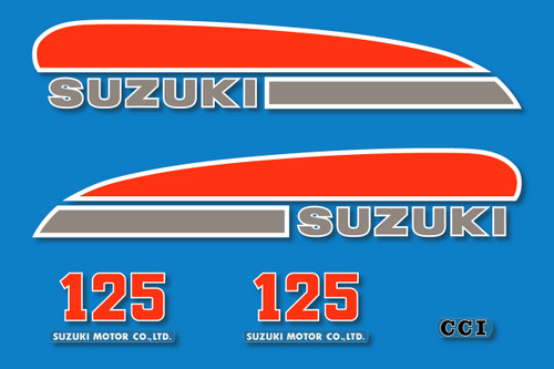 Suzuki 125 bleue kit - 125,