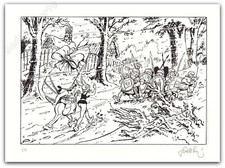 Affiche Sérigraphie Walthéry