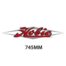 HOBIE CAT BIG Diamond LOGO Red & Grey 745mm 29 INCH VINYL DECAL / STICKER 1pcs