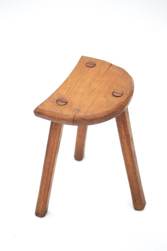 Ancien tabouret selle - ancien,