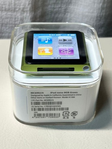 Apple ipod nano vert - 8, (6e