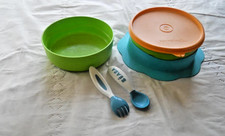 Tupperware : lot assiette bebe