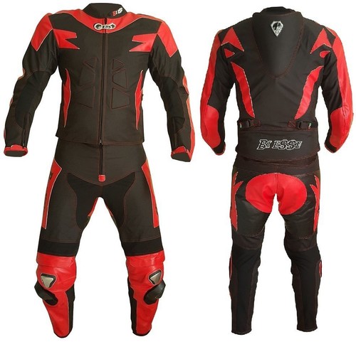 Combinaison moto cuir et - combinaison, en