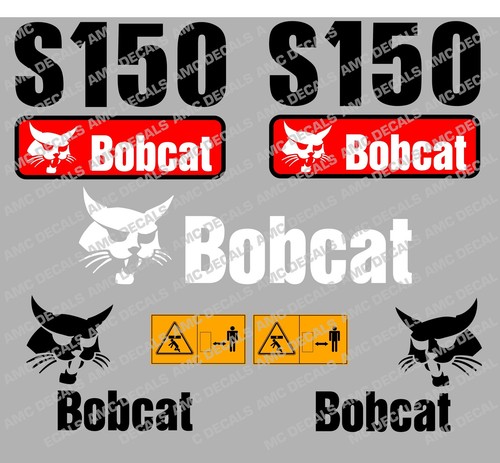 Bobcat s150 mini décalque - mini,