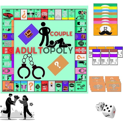 Jeu adultopoly couple - 1, de