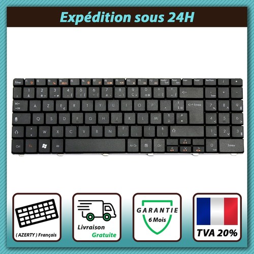 Clavier français azerty noir - clavier,