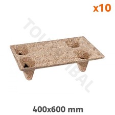 Mini palette moulée en bois