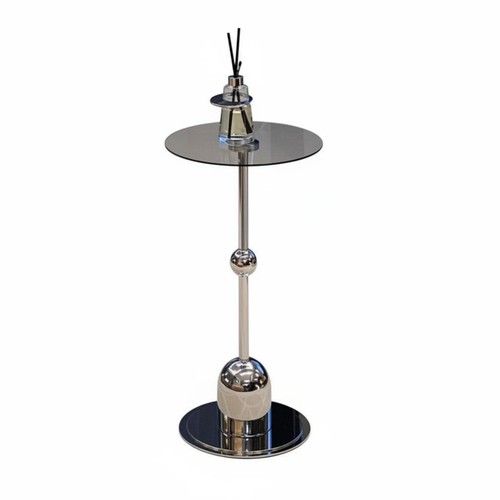 Table appoint ronde à - ronde,