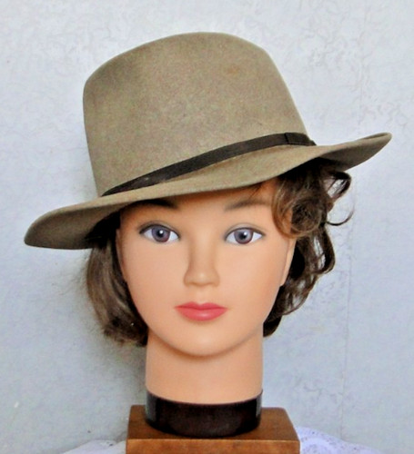 Chapeau ancien feutre - chapeau, poils