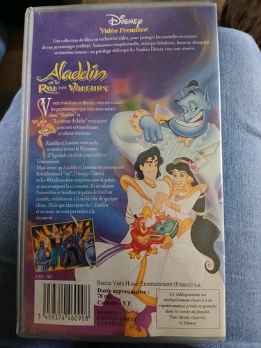 Disney vhs - k7,