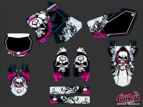 Kit deco moto cross trash - deco,