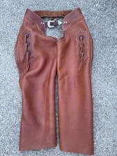 New Custom Made Working Chaps Leggings by Two Horse Leather