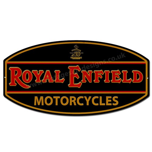 Royal enfield enseigne métal - enseigne,