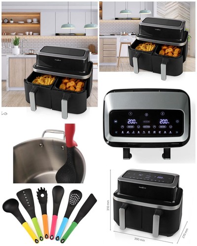 Friteuse double numérique - friteuse,