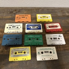 Vintage kids cassette lot  10 - Disney And extras
