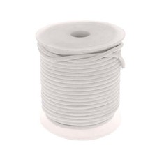 Lacet en cuir pigmenté Rond -