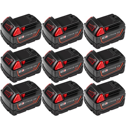 Pack 8ah for milwaukee 18v - pack, m18