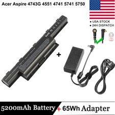6Cell Battery + Charger for