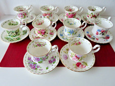 Royal Albert 10 tasses à