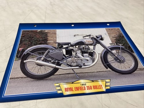 Carte fiche moto - moto, royal