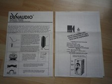 lot Catalogues vintages KEF et