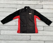 Lincoln Electric Red Line Shadow Split Leather Long Sleeve Welding Jacket