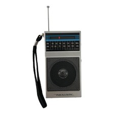 Vintage Radio Shack Realistic 12-718 AM/FM Transistor Radio TESTED - WORKS