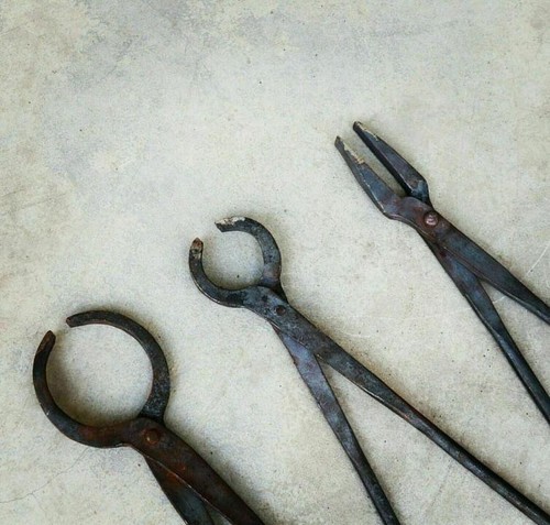 Lot pinces de forgeron - de,