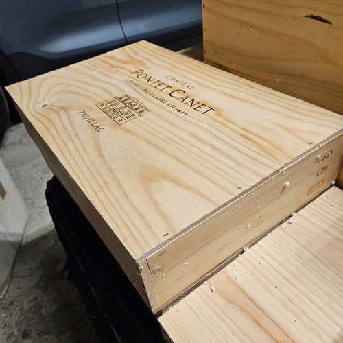 Bouteilles pontet canet - 6, de