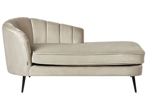 Divan côté gauche beige - divan,