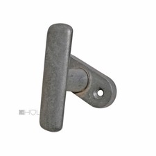 Poignée De Fenêtre Bauhaus En Alu Avec Rosette Ancienne 42Mm 7Pcs