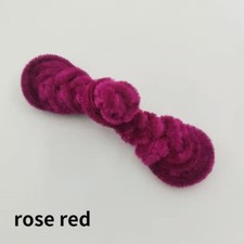 5pcs Chinois Velours Boutons