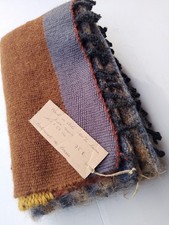 Plaid Laine Fait Main