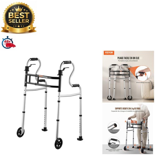 Vevor déambulateur pliable - vevor,