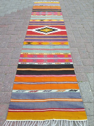 Anatolia kilim runner tapis - kilim,
