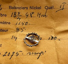 Balancier - Landeron 13 3/4 48