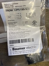 Barrière lumineuse électrique à réflexion Baumer FRDM 12P5199 / S35A