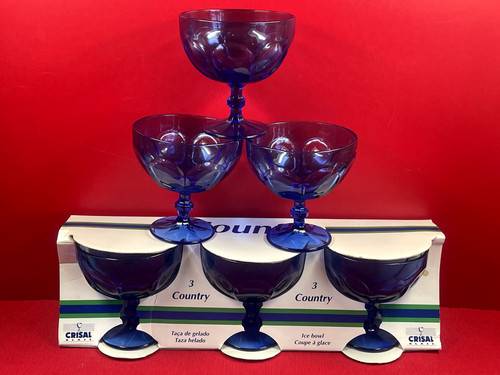 Lot coupes glace - de, ou