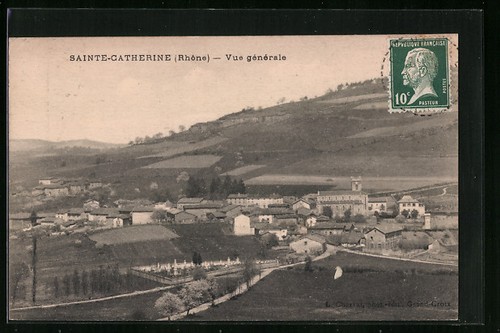 Cpa sainte catherine vue - sainte-catherine,,
