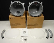 2 Pentair Large PVC Niche Housing for Concrete Gunite Pool Spa Pond 79206700 NEW