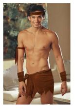 mens caveman costume Tarzan wrap thong cuffs armband Made-to-your-Jean-size