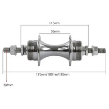 Moyeu v��lo fer acier 1