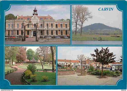 Carte postale carvin - carte,